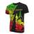New Caledonia Custom T Shirt Polynesian Pattern Reggae Style Unisex Reggae - Polynesian Pride