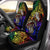 Niue Car Seat Covers - Rainbow Polynesian Pattern Universal Fit Rainbow - Polynesian Pride