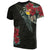 Niue T Shirt Niue Flag Hibiscus Palm Leaves Unisex Black - Polynesian Pride