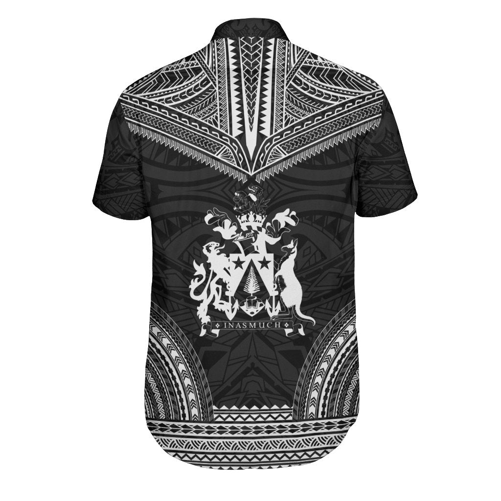 Norfolk Island Polynesian Chief Shirt - Black Version - Polynesian Pride