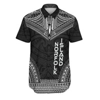 Norfolk Island Polynesian Chief Shirt - Black Version Men Black - Polynesian Pride