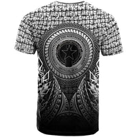 Northern Mariana Islands T Shirt Circle Pattern Black - Polynesian Pride