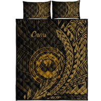 Northern Mariana Islands Quilt Bed Set - Wings Style - Polynesian Pride