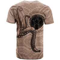 Northern Mariana Islands T Shirt Octopus Tentacle - Polynesian Pride