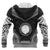 Northern Mariana Island Polynesian Chief Custom Zip up Hoodie Black Version Unisex Black - Polynesian Pride