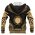 Northern Mariana Island Polynesian Chief Custom Hoodie Gold Version Unisex Gold - Polynesian Pride