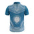 Northern Mariana Islands Polo Shirt Seal Polynesian Chief Tattoo Flag Version - Polynesian Pride