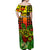 Custom Hawaii Flowers Dress and Hawaiian Shirt Color Tribal Pattern Hawaiian LT13 - Polynesian Pride