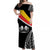 Marquesas Islands Off Shoulder Long Dress Style Life LT13 Long Dress Black - Polynesian Pride