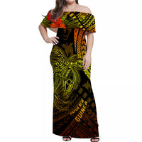 Custom Papua New Guinea Matching Dress and Hawaiian Shirt Raggiana Birds Of Paradise Special 01 LT13 - Polynesian Pride