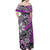 Custom Polynesian Couple Outfits Matching Hawaiian Tribal Dress And Hawaiian Shirt Tribal Plumeria with Polynesian Turtle Ver.02 LT14 - Polynesian Pride