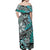 Custom Polynesian Couple Outfits Matching Hawaii Tribal Plumeria with Polynesian Turtle Dress And Hawaiian Shirt Ver.04 LT14 - Polynesian Pride