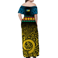 Torba Province Vanuatu Matching Hawaiian Shirt and Dress Pig Tusk Polynesian Flag Style LT14 - Polynesian Pride