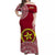 Custom Tonga Eua High School Matching Dress and Hawaiian Shirt Tongan Ngatu Pattern LT14 - Polynesian Pride