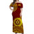 Custom Tonga High School Matching Dress and Hawaiian Shirt Tongan Ngatu Pattern LT14 - Polynesian Pride