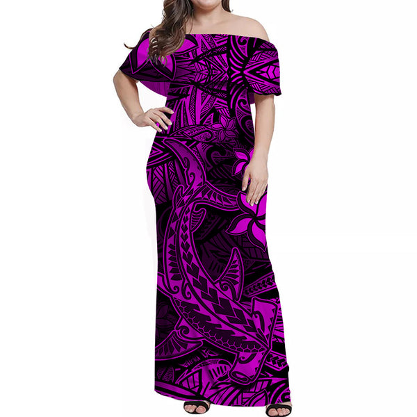 Custom Polynesian Matching Hawaiian Shirt and Dress Guam Philippines Together Blue LT14