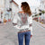 (Custom Personalised) Polynesian Off Shoulder Sweater Dashiki With Polynesian Tattoo Royal Version LT14 - Polynesian Pride