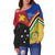 Torba PNG Day Off Shoulder Sweater 2022 Simple Polynesia LT13 - Polynesian Pride