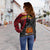 (Custom Personalised) Papua New Guinea Off Shoulder Sweater Raggiana Birds Of Paradise Happy 47th Independence Day LT13 - Polynesian Pride