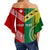 (Custom Personalised) Australia and Tonga Off Shoulder Waist Wrap Top Version Special LT13 - Polynesian Pride