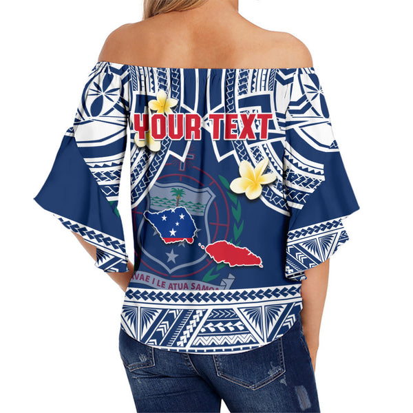 Papua New Guinea And Solomon Islands Off Shoulder Waist Wrap Top LT6 main image 1