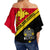 (Custom Personalised) Papua New Guinea Rugby Off Shoulder Waist Wrap Top The Kumuls PNG LT13 - Polynesian Pride