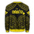 Hawaiian Kanaka Map Polynesian Oahu Sweatshirt - Yellow - Brad Style - AH - Polynesian Pride