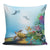 Ocean Cartoon Pillow Covers One Size Zippered Pillow Case 18"x18"(Twin Sides) Black - Polynesian Pride