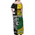 (Custom Personalised) New Zealand Maori All Black And Australia Wallabies Aboriginal Off Shoulder Long Dress Rugby Together LT8 - Polynesian Pride