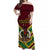 Vanuatu Matching Hawaiian Shirt and Dress Special Independence Anniversary Creative Style Red LT8 - Polynesian Pride
