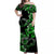 Polynesian Valentine Matching Dress and Hawaiian Shirt Hibiscus Flowers Green Style LT6 - Polynesian Pride