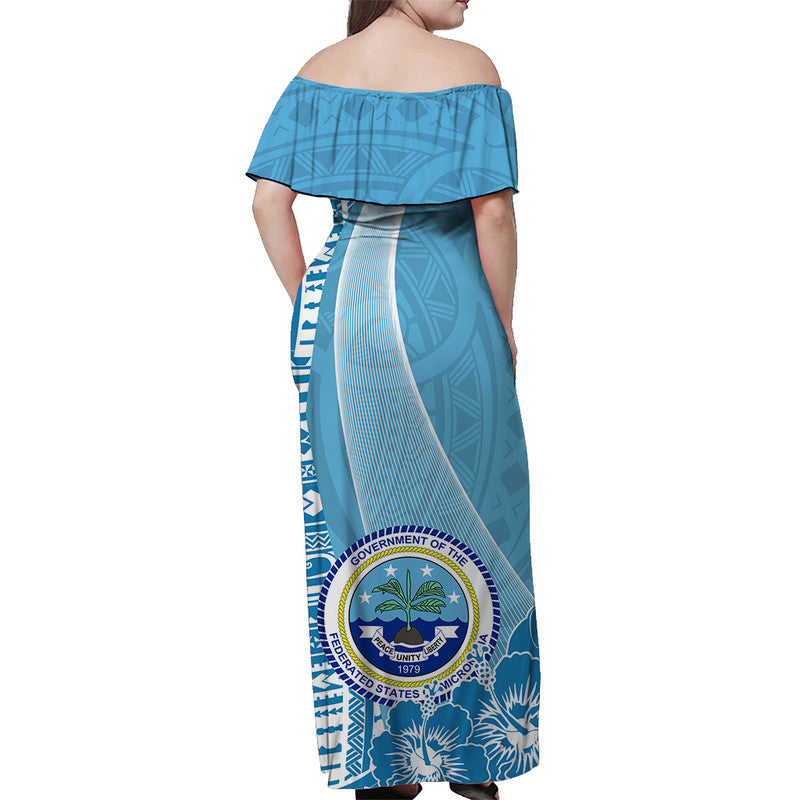 Micronesia Matching Dress and Hawaiian Shirt Vibe Style LT6 - Polynesian Pride