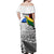 Custom Polynesian Matching Dress and Hawaiian Shirt Papua New Guinea Solomon Islands Harmony LT6 - Polynesian Pride
