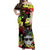 Hawaii Summer Colorful Pineapple Matching Dress and Hawaiian Shirt Reggage LT6 - Polynesian Pride