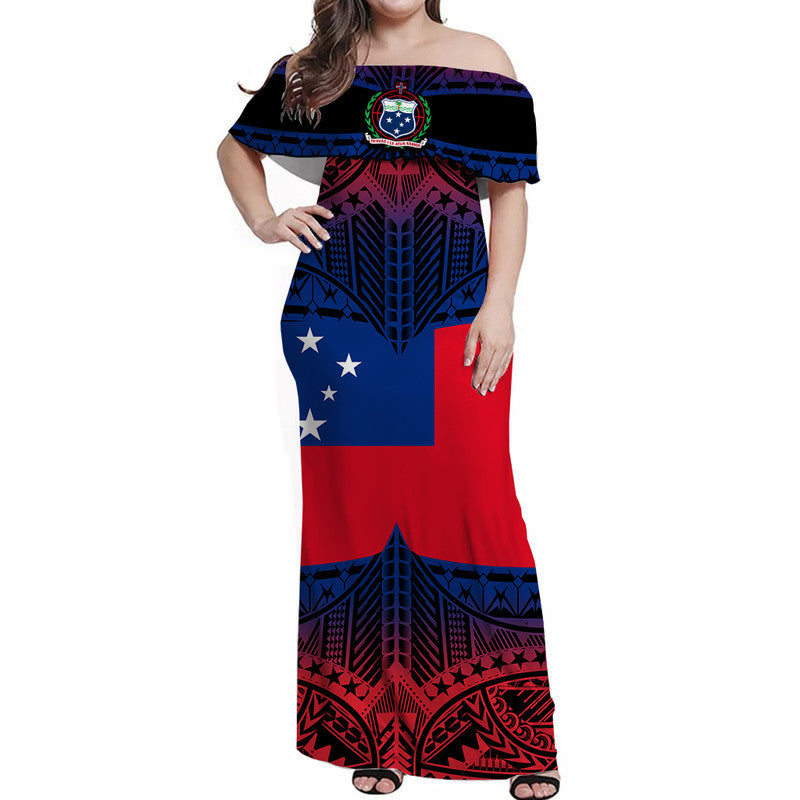 samoa-off-shoulder-long-dress-mix-flag