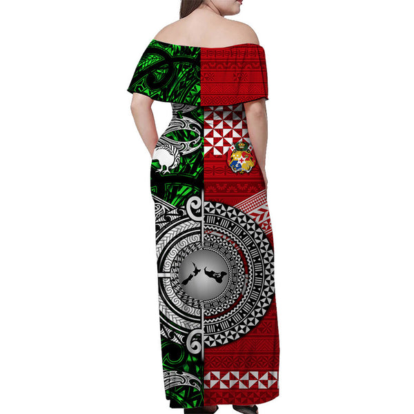 New Zealand And Niue Luggage Cover Together - Green LT8