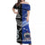 (Custom Personalised) Samoa And New Zealand Off Shoulder Long Dress Together - Black LT8 Women Black - Polynesian Pride