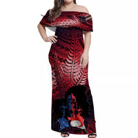 Matching Dress and Hawaiian Shirt NZ Firefighter Dad LT9 - Polynesian Pride