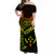 FSM Kosrae Off Shoulder Long Dress Happy Independence Day Original Vibes - Reggae LT8 - Polynesian Pride