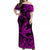 Hawaii Angry Shark Polynesian Matching Dress and Hawaiian Shirt Matching Couples Outfit Unique Style Pink LT8 - Polynesian Pride