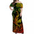 Hawaii Angry Shark Polynesian Matching Dress and Hawaiian Shirt Matching Couples Outfit Unique Style Reggae LT8 - Polynesian Pride