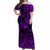 Hawaii Surfing Polynesian Matching Dress and Hawaiian Shirt Matching Couples Outfit Unique Style Purple LT8 - Polynesian Pride