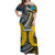 Polynesian Sanma Of Vanuatu Off Shoulder Long Dress LT6 Women Art - Polynesian Pride