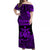 Solomon Islands Off Shoulder Long Dress Unique Vibes - Purple LT8 Women Purple - Polynesian Pride