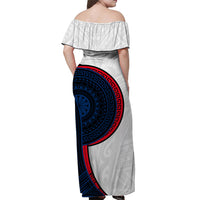 Samoa Tribal Tattoo Long Dress No.3 LT6 - Polynesian Pride