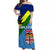 Vanuatu Malampa Fiji Day Matching Hawaiian Shirt and Dress Simple Style LT8 - Polynesian Pride