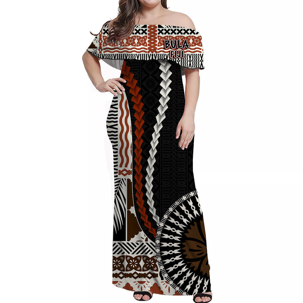 Off shoulder bula dress 2025