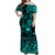 Hawaii Surfing Polynesian Matching Dress and Hawaiian Shirt Matching Couples Outfit Unique Style Turquoise LT8 - Polynesian Pride