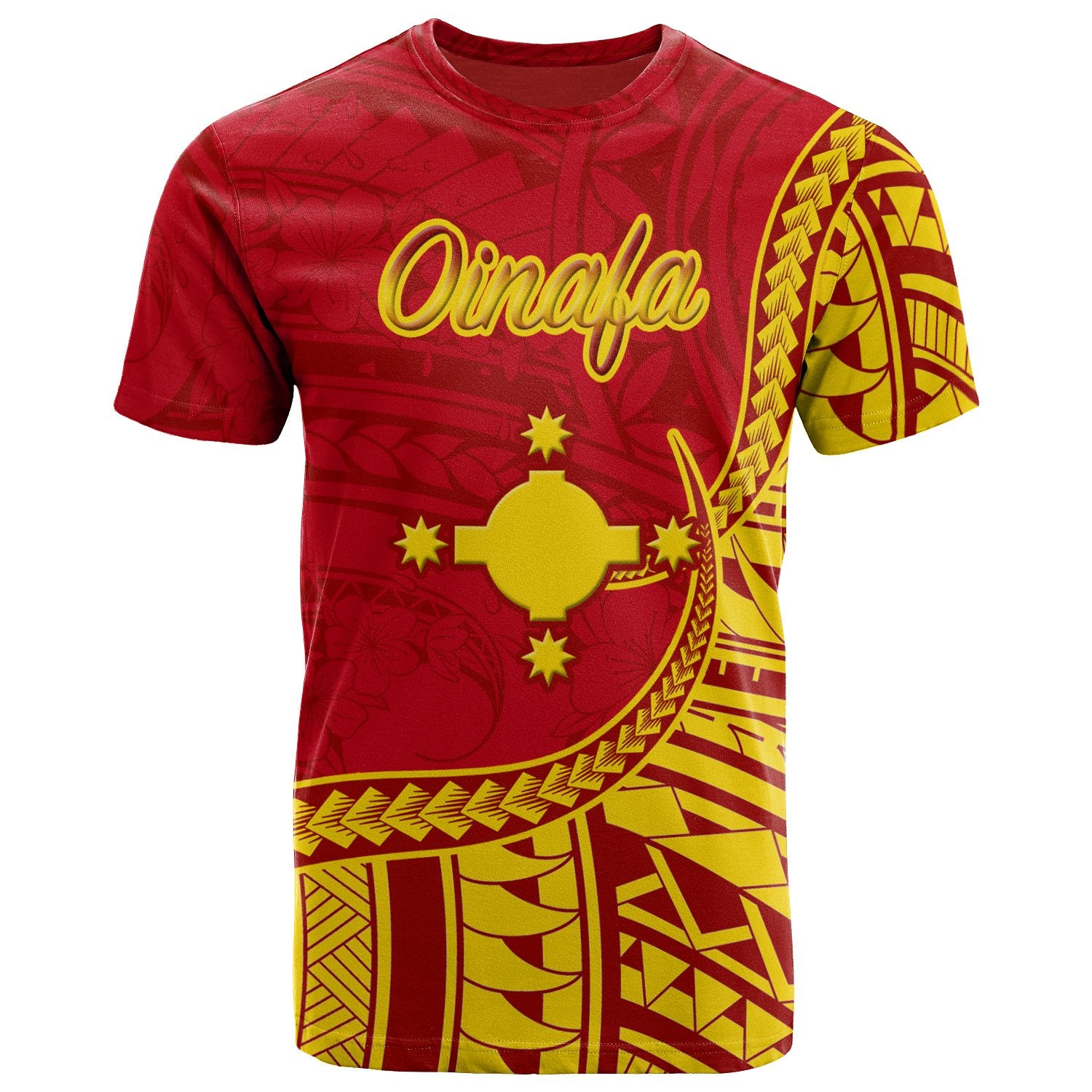 Rotuma T-Shirt - Oinafa Flag Rotuma