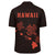 Kakau Polynesian Three Turtles Map Hawaii Shirt - Orange - Polynesian Pride